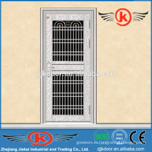 JK-SS9108 puertas de seguridad de acero inoxidable diseño de puertas de acero inoxidable